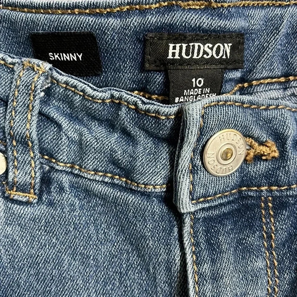 Hudson size 10 girls jeans - Picture 2 of 5